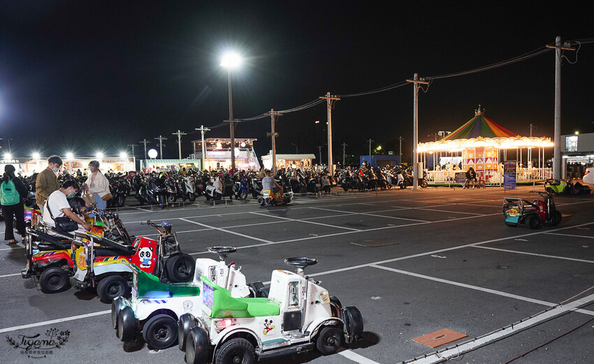 大益夜市：台南夜市4567來大益，南紡斜對面的好吃好玩的台南新夜市！！ @緹雅瑪 美食旅遊趣