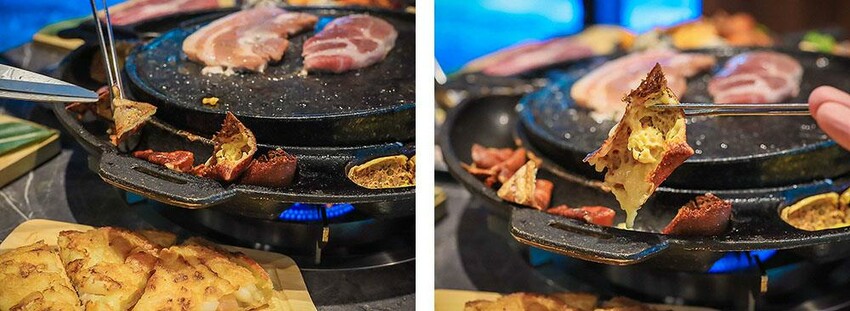 安妞韓國烤肉食堂 竹科人的私房韓式料理 店員桌邊代烤 春川辣雞、安東燉雞、拳頭飯都吃得到