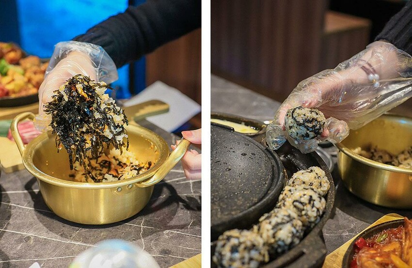 安妞韓國烤肉食堂 竹科人的私房韓式料理 店員桌邊代烤 春川辣雞、安東燉雞、拳頭飯都吃得到