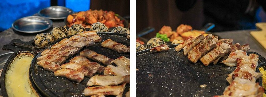 安妞韓國烤肉食堂 竹科人的私房韓式料理 店員桌邊代烤 春川辣雞、安東燉雞、拳頭飯都吃得到