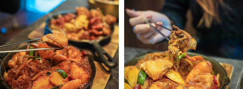 安妞韓國烤肉食堂 竹科人的私房韓式料理 店員桌邊代烤 春川辣雞、安東燉雞、拳頭飯都吃得到