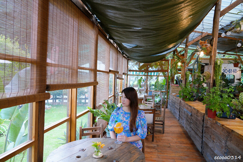 桃園龍潭「 茉莉花園caf’e」,被滿滿植栽包圍的祕密花園,