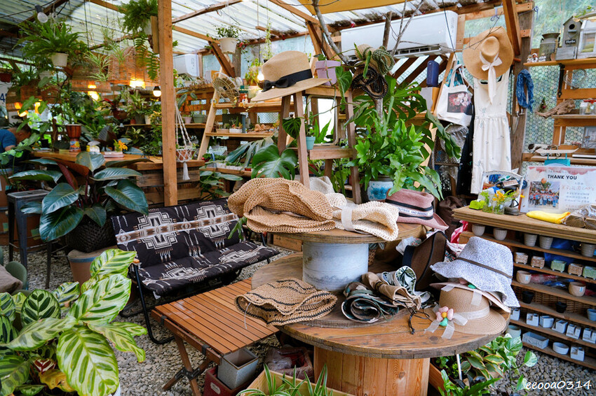 桃園龍潭「 茉莉花園caf’e」,被滿滿植栽包圍的祕密花園,