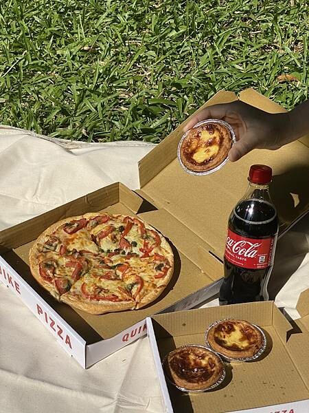 【美食】台中逢甲店|QUIKE PIZZA 貴客披薩野餐最佳夥伴|外帶披薩推薦