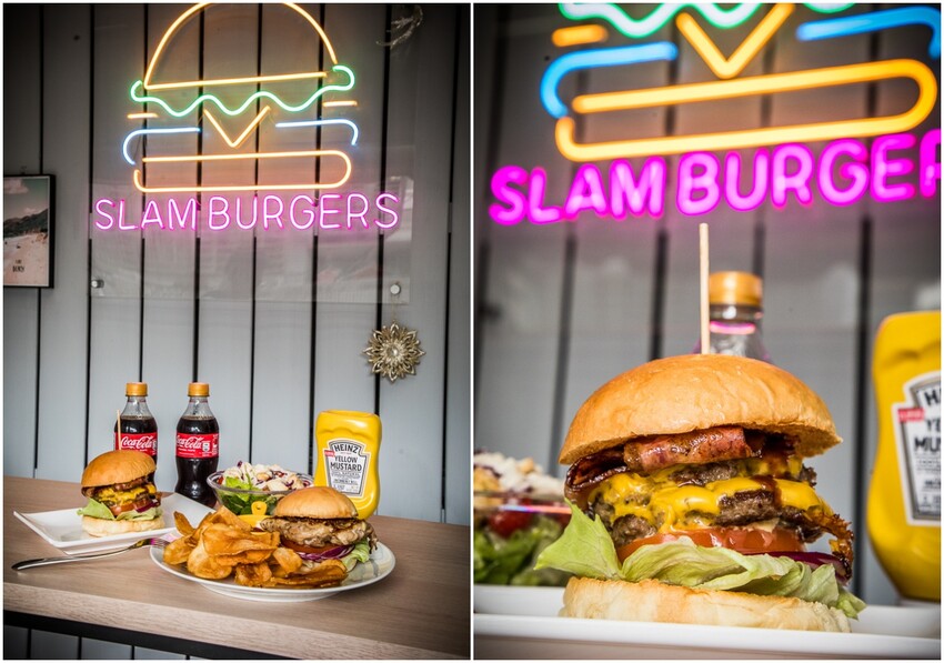 衝擊漢堡SlamBurger｜超爆料吃一顆飽一天！連外國人都說讚的巨大美式漢堡