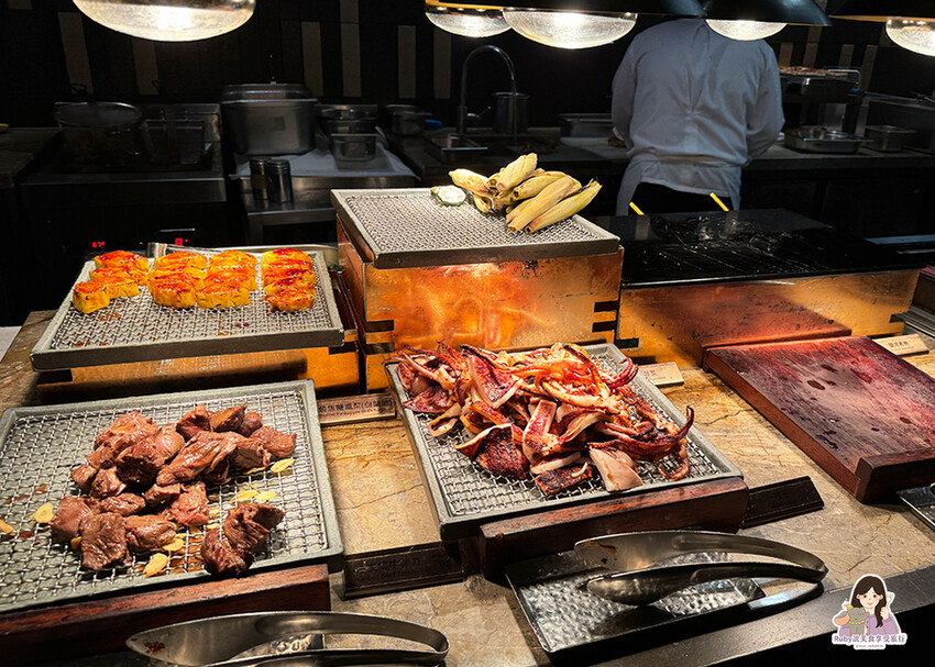 【台北自助餐】島語自助餐廳，共有八個島檯，主打一餐檯、一Fi