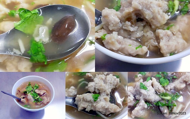 (北捷忠孝新蘆線大橋頭站2號出口旁)無名有招牌的「肉焿 • 魯肉飯」(Nameless