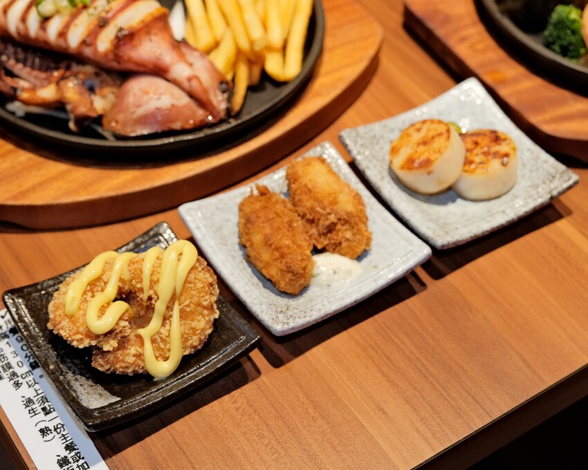 【林口牛排推薦】炙り庵ステーキ牛排～林口美味牛排、深海大魷魚