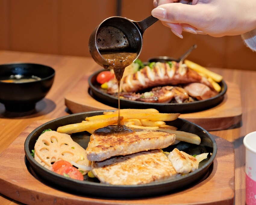 【林口牛排推薦】炙り庵ステーキ牛排～林口美味牛排、深海大魷魚