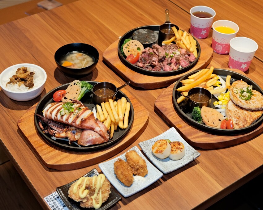 【林口牛排推薦】炙り庵ステーキ牛排～林口美味牛排、深海大魷魚