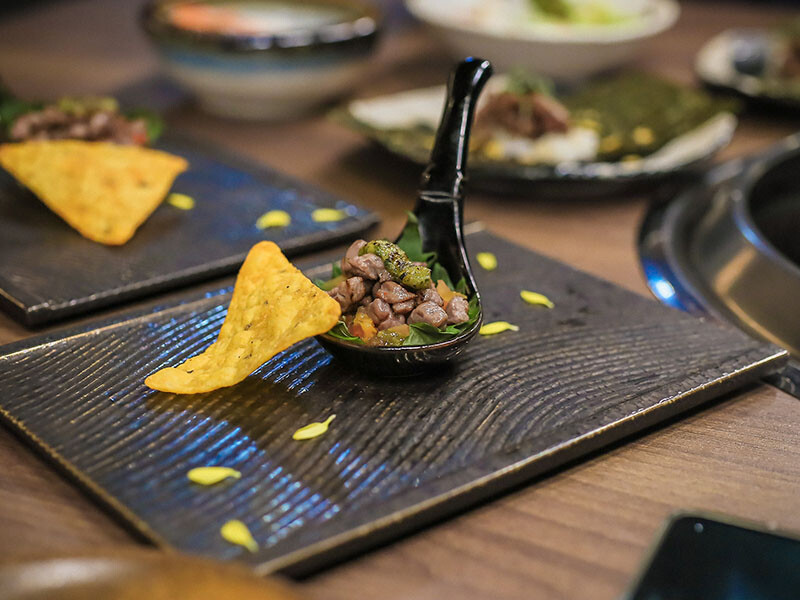 新竹上野村日式燒肉專門店 日本和牛、澳洲和牛套餐式燒肉 桌邊燒肉教學品味肉品完美肉質