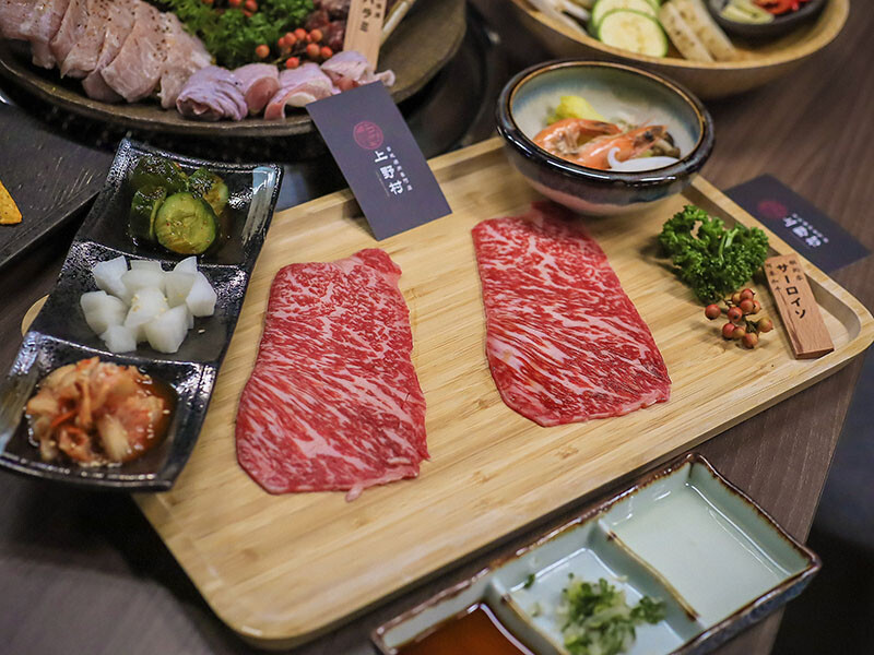 新竹上野村日式燒肉專門店 日本和牛、澳洲和牛套餐式燒肉 桌邊燒肉教學品味肉品完美肉質