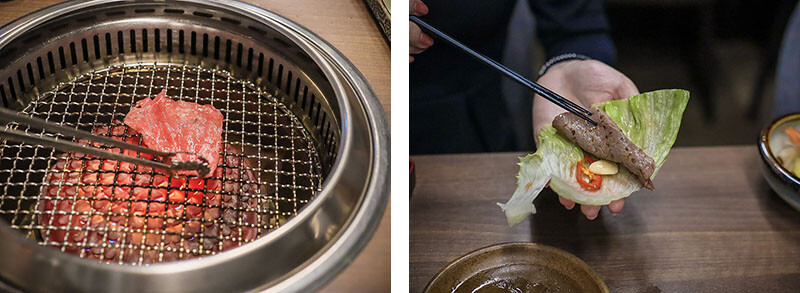 新竹上野村日式燒肉專門店 日本和牛、澳洲和牛套餐式燒肉 桌邊燒肉教學品味肉品完美肉質