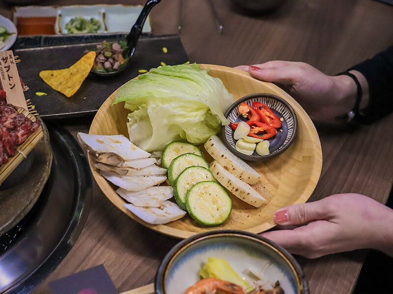 新竹上野村日式燒肉專門店 日本和牛、澳洲和牛套餐式燒肉 桌邊燒肉教學品味肉品完美肉質