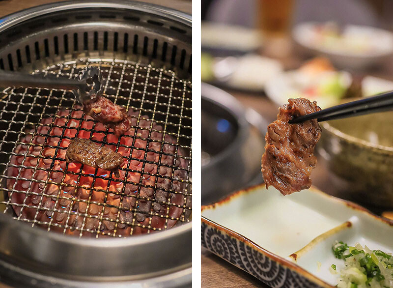 新竹上野村日式燒肉專門店 日本和牛、澳洲和牛套餐式燒肉 桌邊燒肉教學品味肉品完美肉質