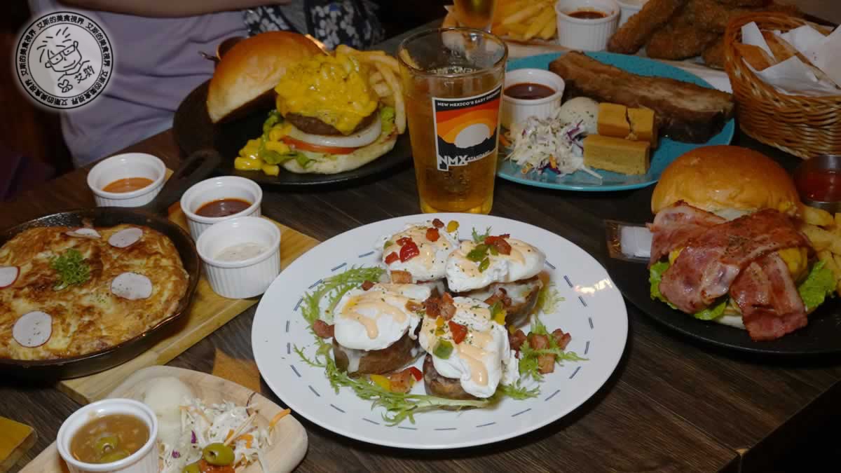 東區早午餐首選！ABV美式餐酒館台北最道地手工漢堡，美式烤肉美味爆棚。
