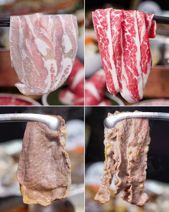 新竹麻辣鍋推薦!「六野鴛鴦鍋物」不能錯過超浮誇頂級豪華巨無霸貝殼海鮮船,整體食材新鮮,重點是湯頭好喝,鴨血、豆腐、酸菜都能無限續! - 阿華田的美食日記