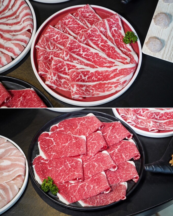 新竹麻辣鍋推薦!「六野鴛鴦鍋物」不能錯過超浮誇頂級豪華巨無霸貝殼海鮮船,整體食材新鮮,重點是湯頭好喝,鴨血、豆腐、酸菜都能無限續! - 阿華田的美食日記