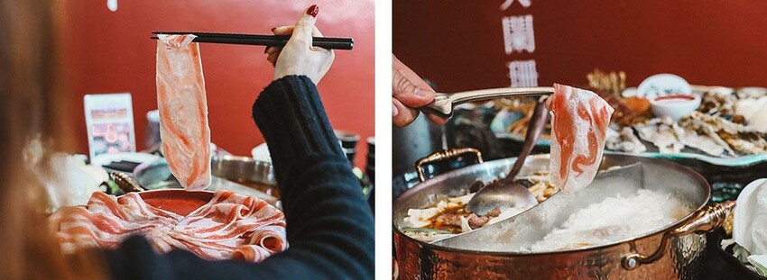 新竹六野鴛鴦鍋物全新開幕 奢華大龍蝦生食極干貝生蠔六人頂級豪華套餐只要$4999,六種自熬湯底內用白飯、王子麵免費供應