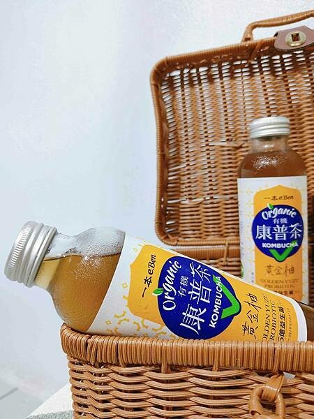 🥤好市多×一本有機康普茶〃黃金柚｜沁涼、解膩更健康的新選擇 
