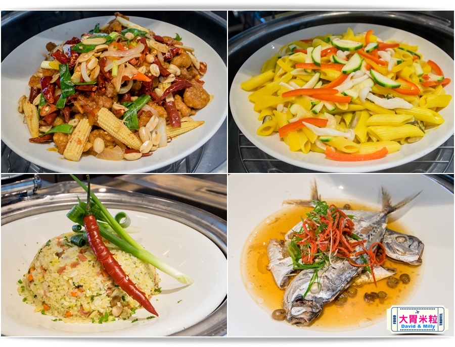 食尚Buffet月,吃到飽,高雄君鴻國際酒店,85百匯栢麗自助餐廳,招牌烤牛肉,蒙古烤肉,現點海鮮粥,精選主廚甜點,百樣餐點無限續盤 - 大胃米粒 DAVID & MILLY