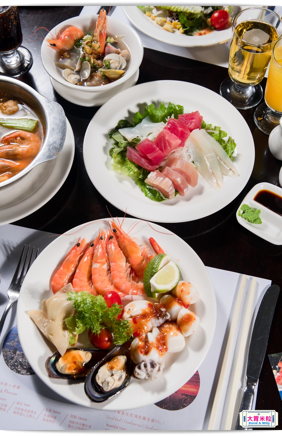 食尚Buffet月,吃到飽,高雄君鴻國際酒店,85百匯栢麗自助餐廳,招牌烤牛肉,蒙古烤肉,現點海鮮粥,精選主廚甜點,百樣餐點無限續盤 - 大胃米粒 DAVID & MILLY