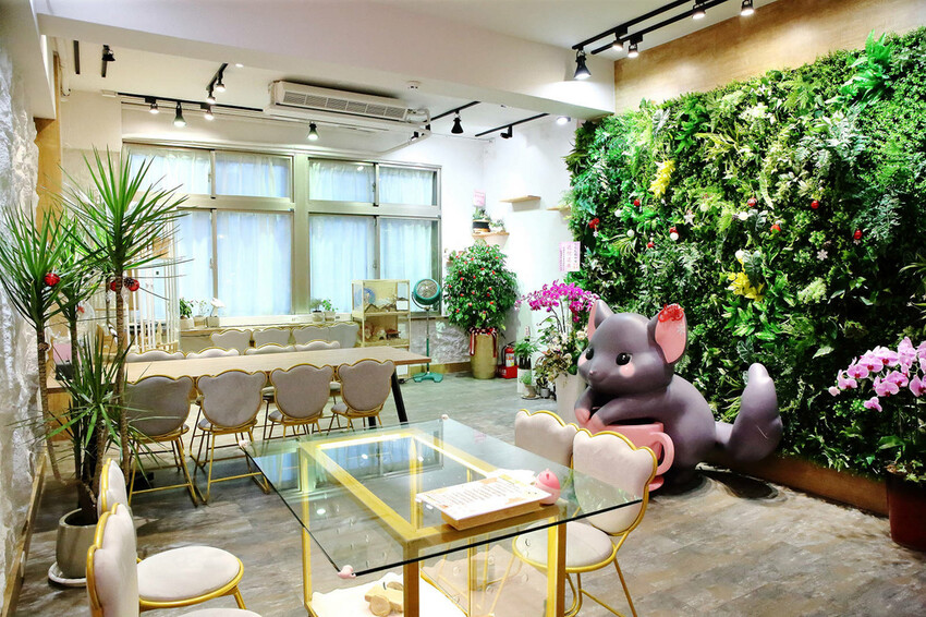悠悠龍貓咖啡。全台唯一一間龍貓咖啡廳，龍貓卡通本尊活跳跳現身
