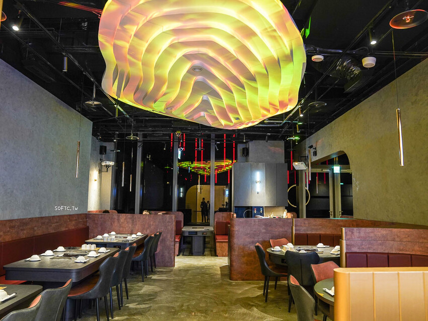 台北市信義區餐廳推薦 「岩漿火鍋-微風信義店」最強鴛鴦鍋!鍋底無限續加，大骨都可續 - 軟西，遊記