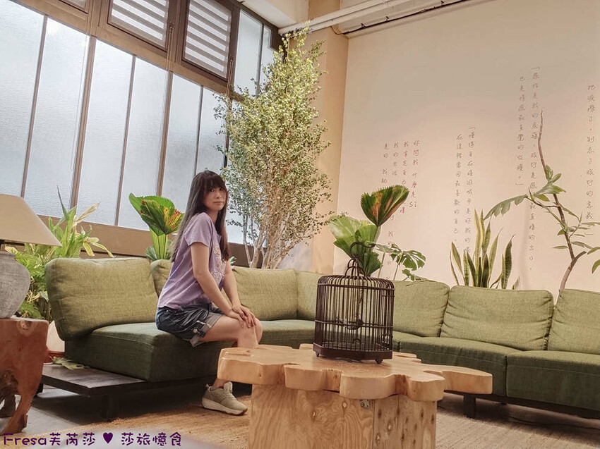 台中市西區台中飯店【嬉行旅】草悟道人氣森林系渡假飯店.綠植大廳拍好拍滿.獨特的陽台衛浴空間│勤美誠品│審計新村