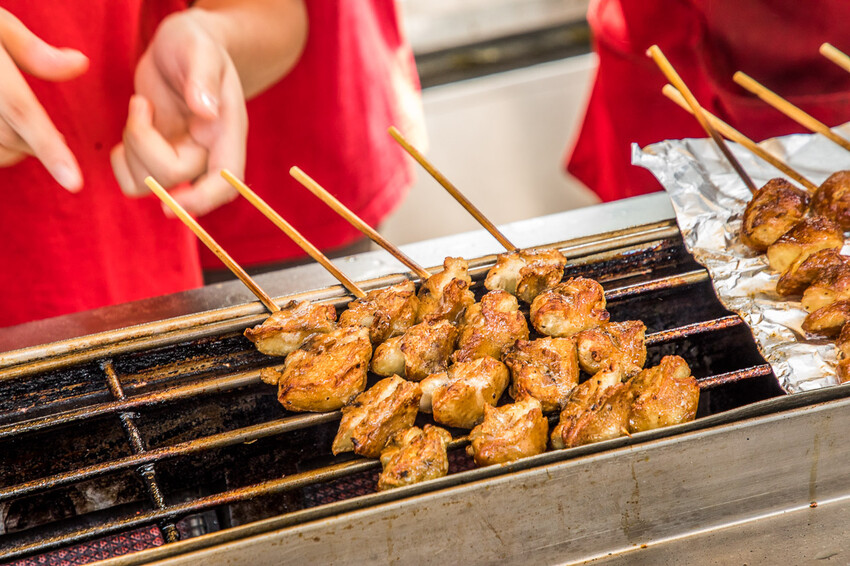 深坑老街！芭樂嬌七里香，極品烤雞屁股，大排長龍的必吃美味，錯過可惜