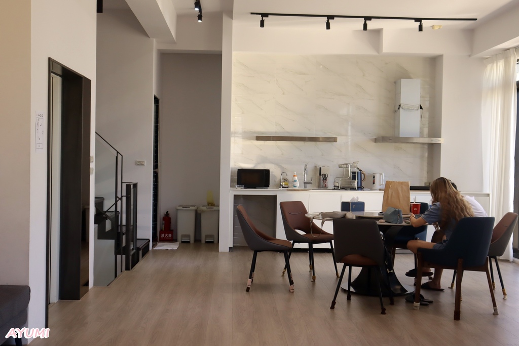 [台南安平包棟民宿推薦]衡定理台南安平包棟民宿-澤居/廚房設