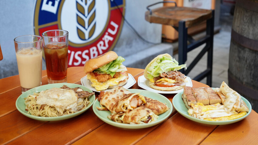 台北市大安區[台北美食] 東區早午餐｜東區最美早餐店蛋餅只要40元！高CP值露天早餐推薦