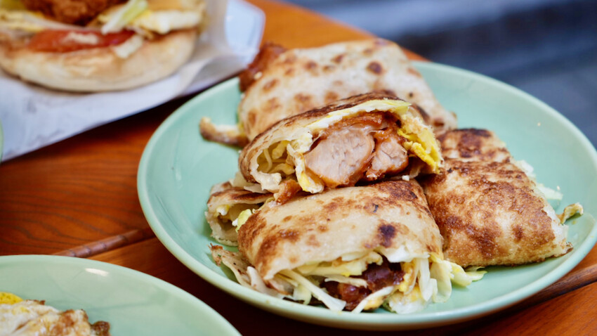 台北市大安區[台北美食] 東區早午餐｜東區最美早餐店蛋餅只要40元！高CP值露天早餐推薦