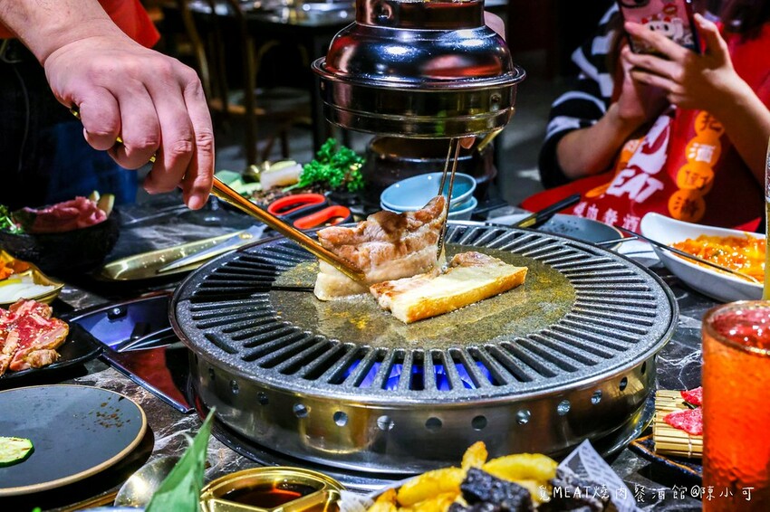 台北市中山區【中山區美食】覓MEAT燒肉餐酒館,台北燒烤韓式料理推薦
