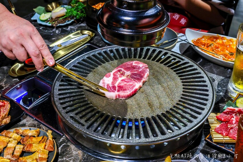 台北市中山區【中山區美食】覓MEAT燒肉餐酒館,台北燒烤韓式料理推薦