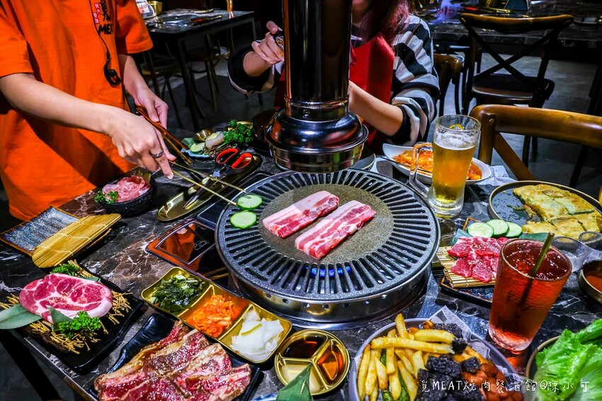 台北市中山區【中山區美食】覓MEAT燒肉餐酒館,台北燒烤韓式料理推薦