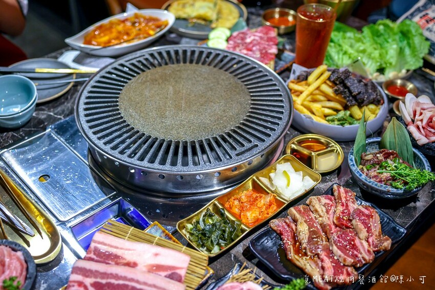 台北市中山區【中山區美食】覓MEAT燒肉餐酒館,台北燒烤韓式料理推薦