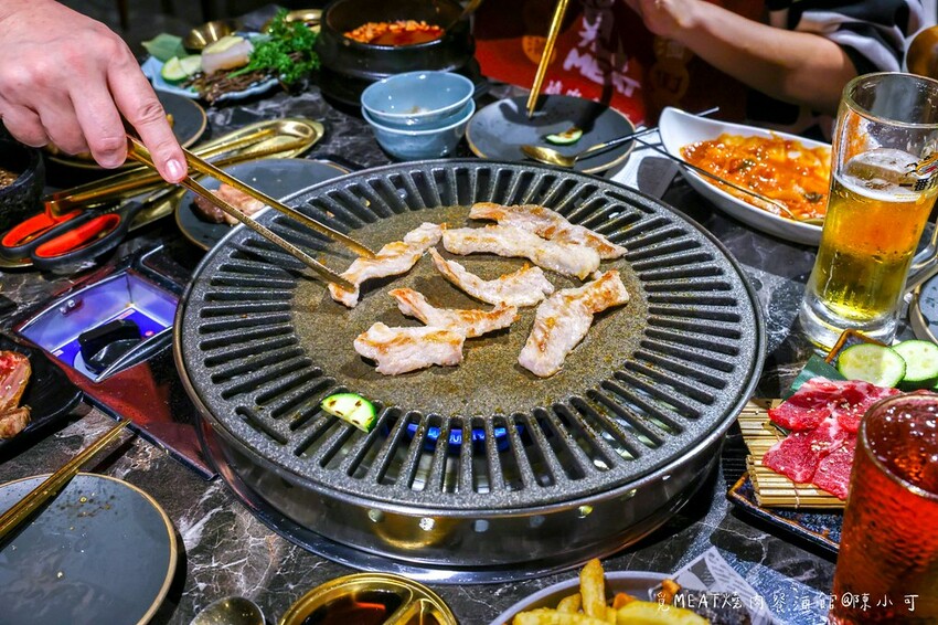 台北市中山區【中山區美食】覓MEAT燒肉餐酒館,台北燒烤韓式料理推薦