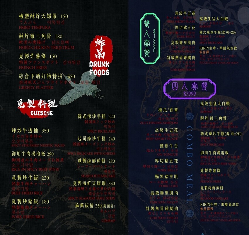 台北市中山區【中山區美食】覓MEAT燒肉餐酒館,台北燒烤韓式料理推薦