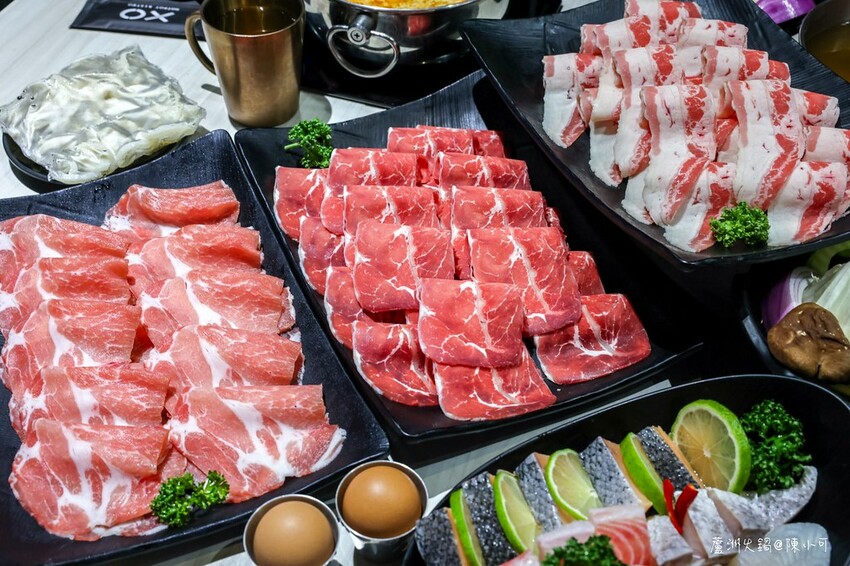 新北市蘆洲區【蘆洲火鍋】XO SHABU SHABU 蘆洲店，雙人肉王套餐送蛤蠣大滿足