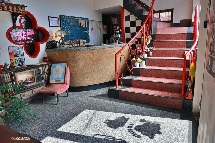  必訪彰化咖啡廳推薦：紅葉大旅社光雕童玩咖啡廳/ WalkerLand窩客島整理提供 未經許可不可轉載