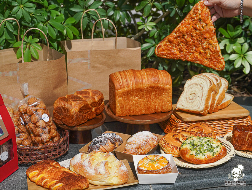 高雄 TAi香 五星烘焙麵包，招牌手撕丹麥吐司、鳶尾花丹麥、曲奇可頌 、秒殺巴黎珍珠 X 頂級麵粉、老麵製作 承億酒店 - 跟著尼力吃喝玩樂＆親子生活