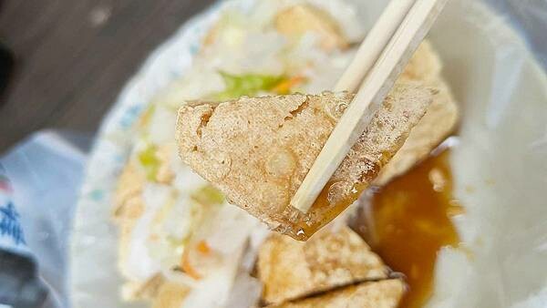 新北市板橋區新海懷念臭豆腐大腸麵線｜酥酥脆脆又會吸湯汁的美味臭豆腐