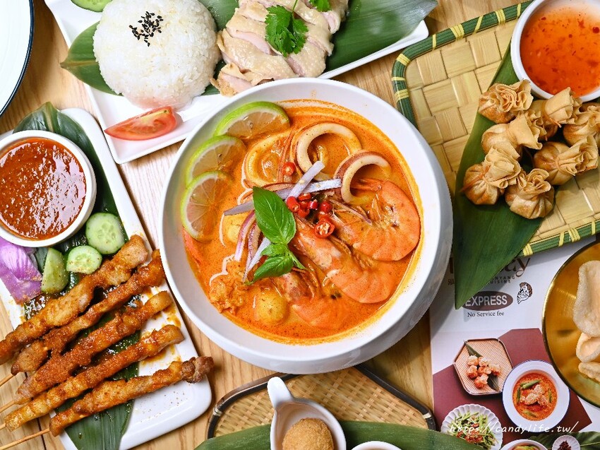 台中市中區沙嗲寶貝｜台中南洋料理、台中火車站美食推薦，口味道地料多實在，激推肉骨茶、海南雞飯，還有炸榴槤