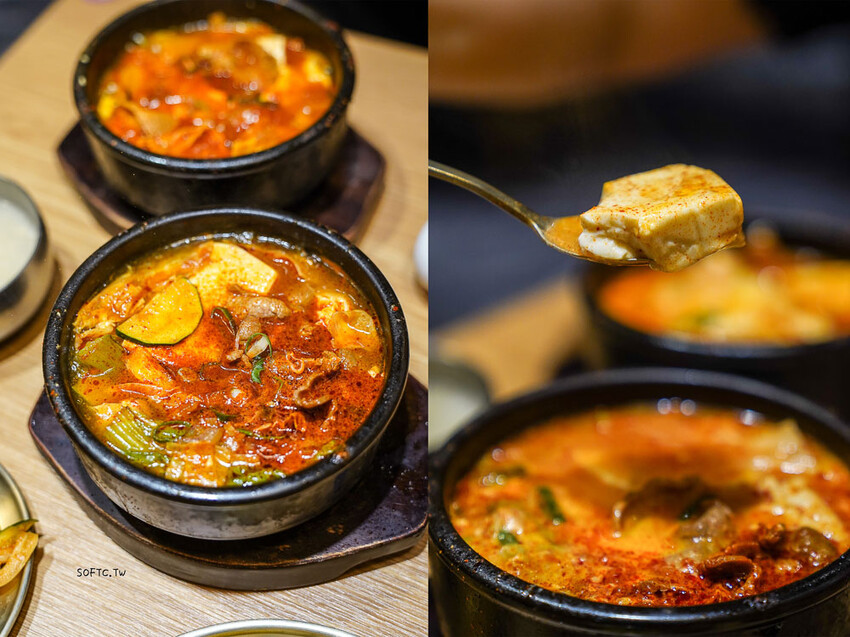 西門韓式料理吃到飽推薦「江陵阿嬤韓鍋料理吃到飽-西門店」498超狂嫩豆腐鍋無限吃 - 軟西，遊記