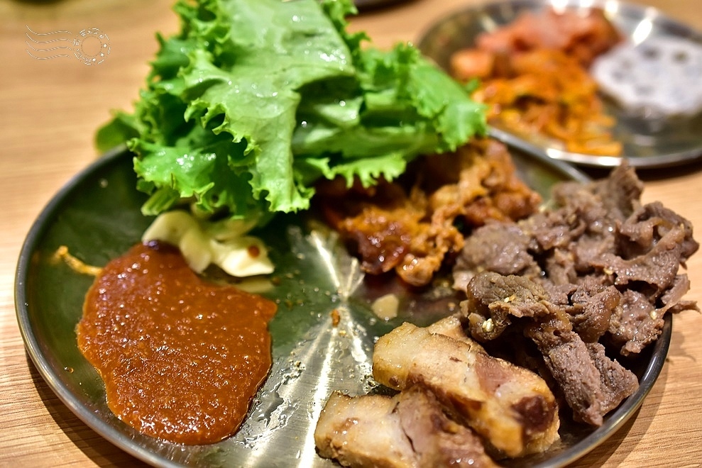 【江陵阿嬤韓鍋料理吃到飽】菜包肉 【江陵阿嬤韓鍋料理吃到飽】菜包肉