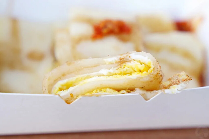 南投縣草屯鎮杰初手作｜令人懷念的小時候味道「粉漿蛋餅」，草屯美食推薦