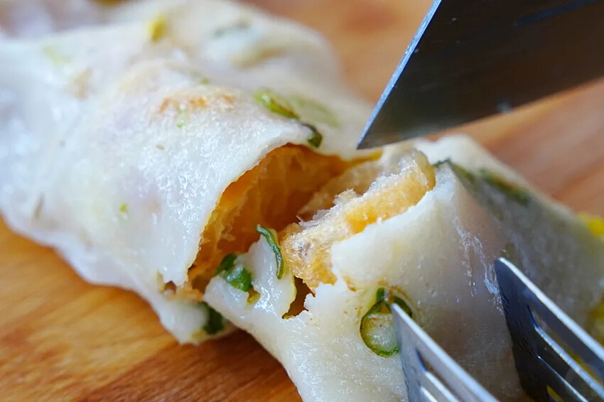 南投縣草屯鎮杰初手作｜令人懷念的小時候味道「粉漿蛋餅」，草屯美食推薦