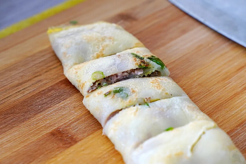 南投縣草屯鎮杰初手作｜令人懷念的小時候味道「粉漿蛋餅」，草屯美食推薦