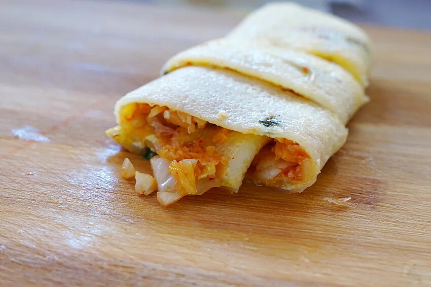 南投縣草屯鎮杰初手作｜令人懷念的小時候味道「粉漿蛋餅」，草屯美食推薦